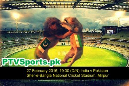 Pakistan vs India T20 Asia Cup 2016 Live Streaming Details